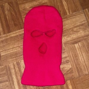 Pink Ski Mask